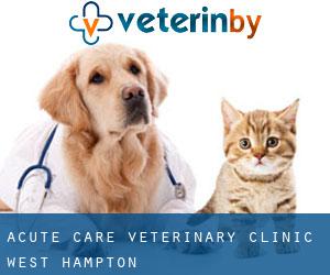 Acute Care Veterinary Clinic (West Hampton)