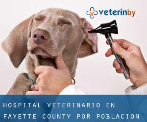 Hospital veterinario en Fayette County por población - página 1