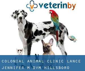 Colonial Animal Clinic: Lance Jennifer M DVM (Hillsboro)
