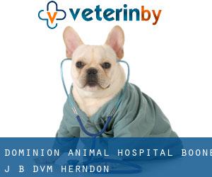 Dominion Animal Hospital: Boone J B DVM (Herndon)