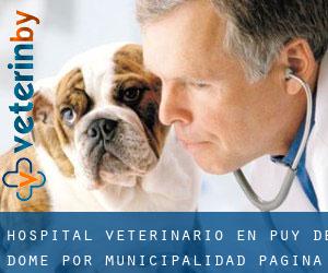 Hospital veterinario en Puy de Dome por municipalidad - página 1