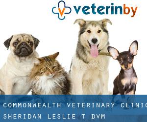 Commonwealth Veterinary Clinic: Sheridan Leslie T DVM (Kingsbury Manor)