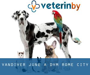 Vandiver June a DVM (Rome City)